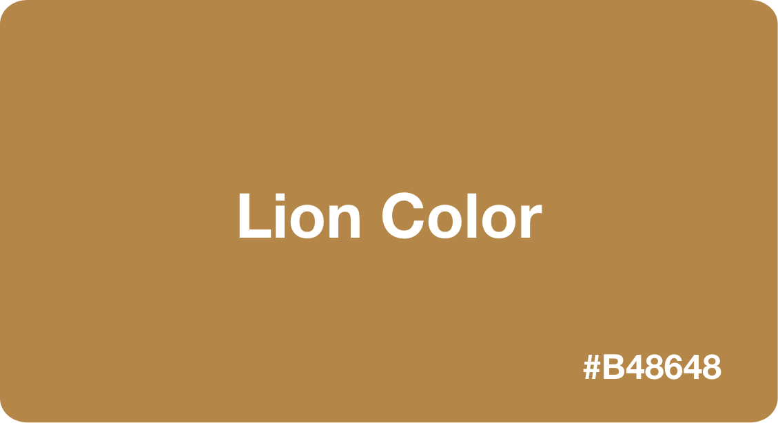 Lion Color: Best Practices, Color Codes, Palettes & More!